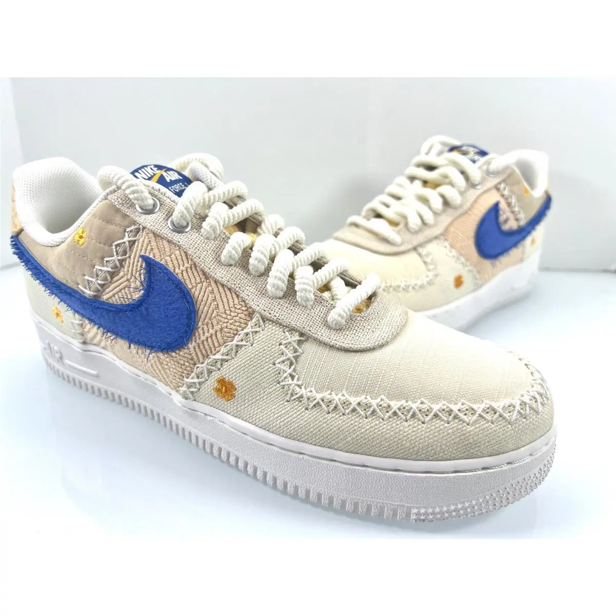 Nike shoes - Nike Air Force 1 - Air Force - DV2215-100 - Sail/Dk Marina Blue 0