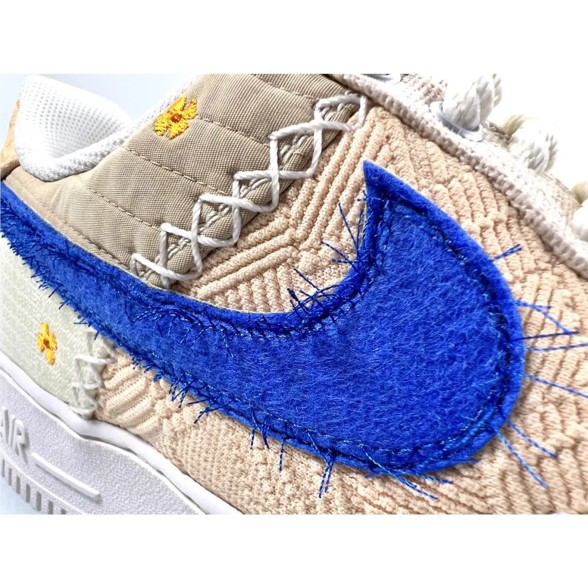 Nike shoes - Nike Air Force 1 - Air Force - DV2215-100 - Sail/Dk Marina Blue 7