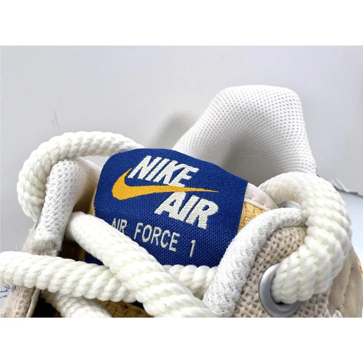 Nike shoes - Nike Air Force 1 - Air Force - DV2215-100 - Sail/Dk Marina Blue 6