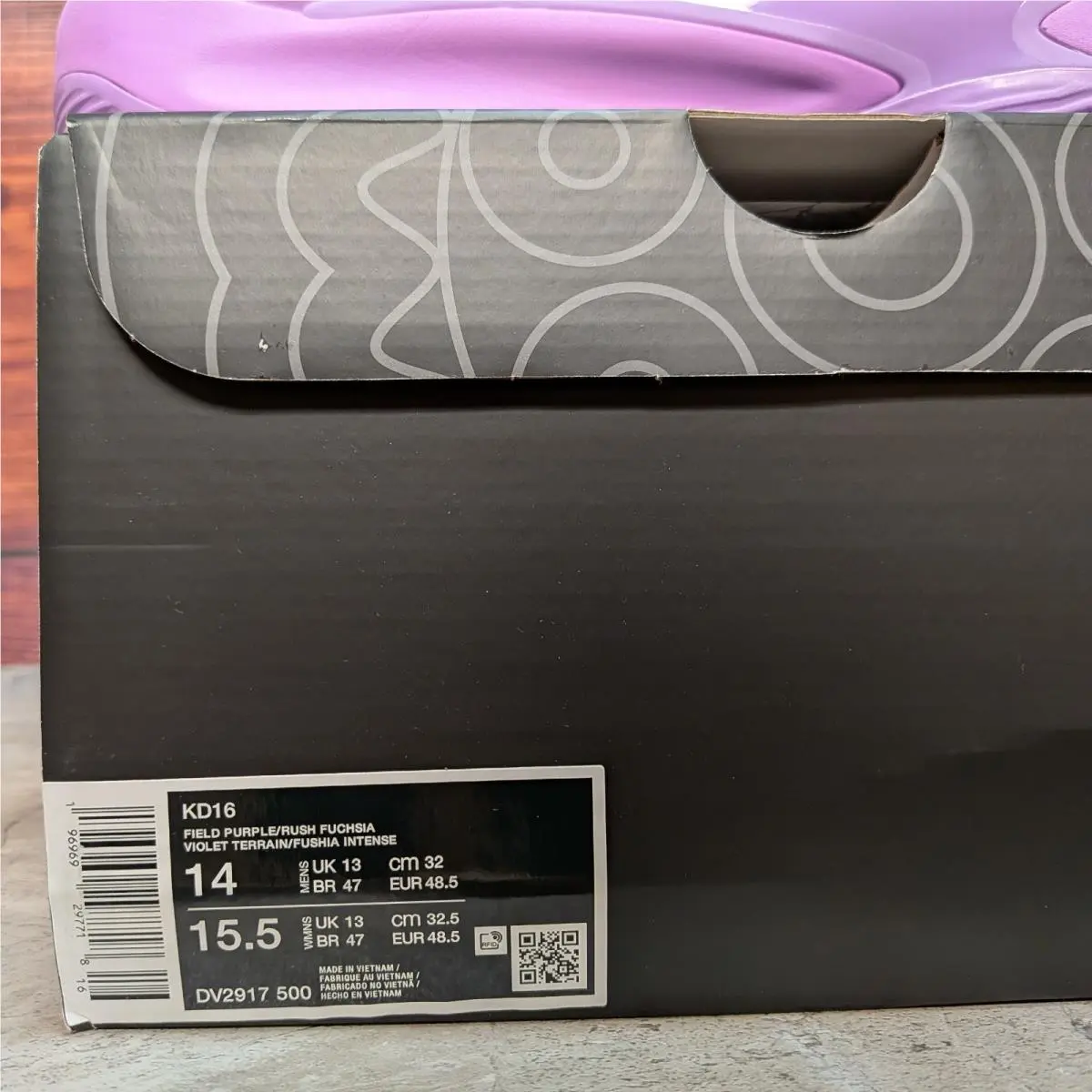 Nike shoes - Nike KD 16 - DV2917-500 - Purple, Manufacturer: Field Purple/Rush Fuchsia (UPC: 196969297718) 9