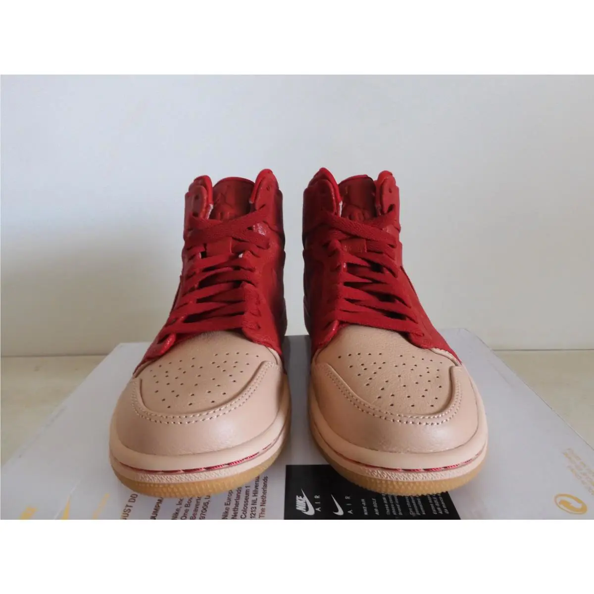 Nike shoes - Air Jordan 1 - Air - AH7389-607 - Red (UPC: 886060257680) 2