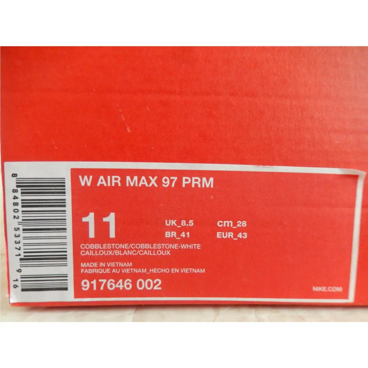 Nike shoes - Nike Air Max 97 - Air Max - 917646 002 - Brown (UPC: 884802533719) 3