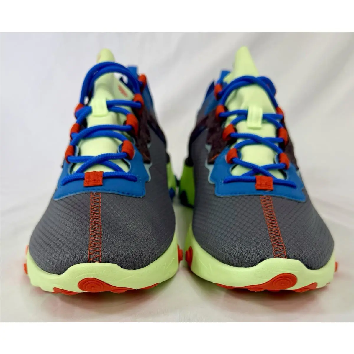 Nike shoes - Nike React Element 55 - React Element - CT1142-700 - Gray, Manufacturer: Volt/Dark Grey/Photo Blue/Blue Stardust (UPC: 0193154833706) 0
