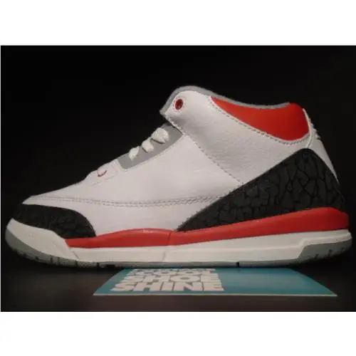 Nike shoes - Nike Air Jordan 3 Retro - White 4
