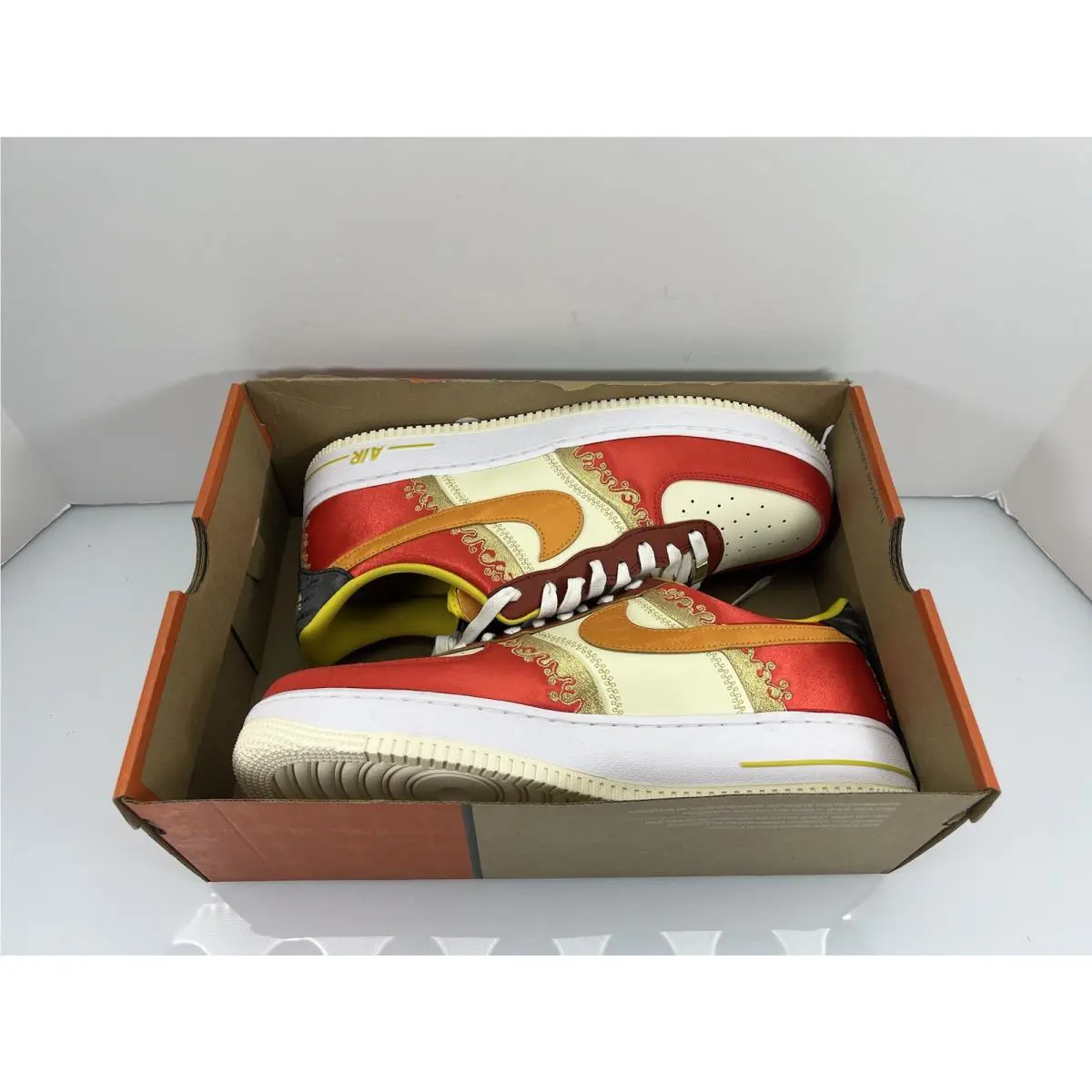 Nike shoes - Nike Air Force 1 - Air Force - DV4463-600 - Habanero Red/Light Curry 9