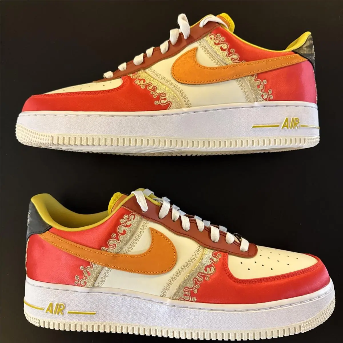 Nike shoes - Nike Air Force 1 - Air Force - DV4463-600 - Red, Manufacturer: Habanero Red/Coconut Milk 1