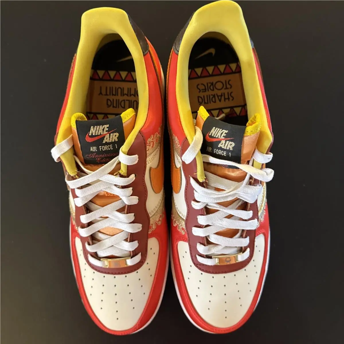 Nike shoes - Nike Air Force 1 - Air Force - DV4463-600 - Red, Manufacturer: Habanero Red/Coconut Milk 4