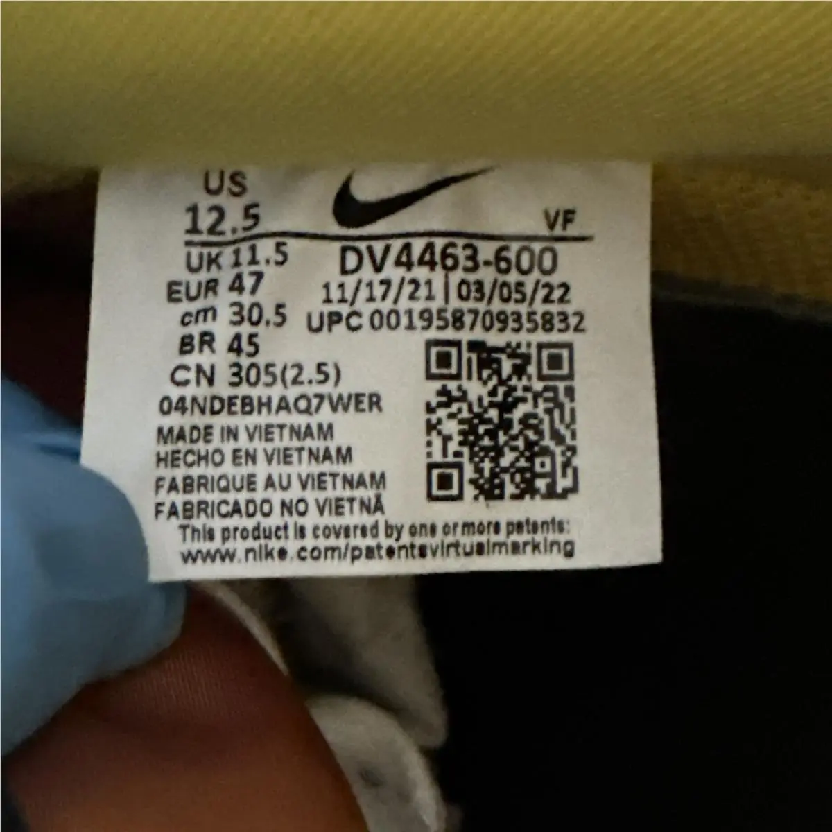 Nike shoes - Nike Air Force 1 - Air Force - DV4463-600 - Red, Manufacturer: Habanero Red/Coconut Milk 7