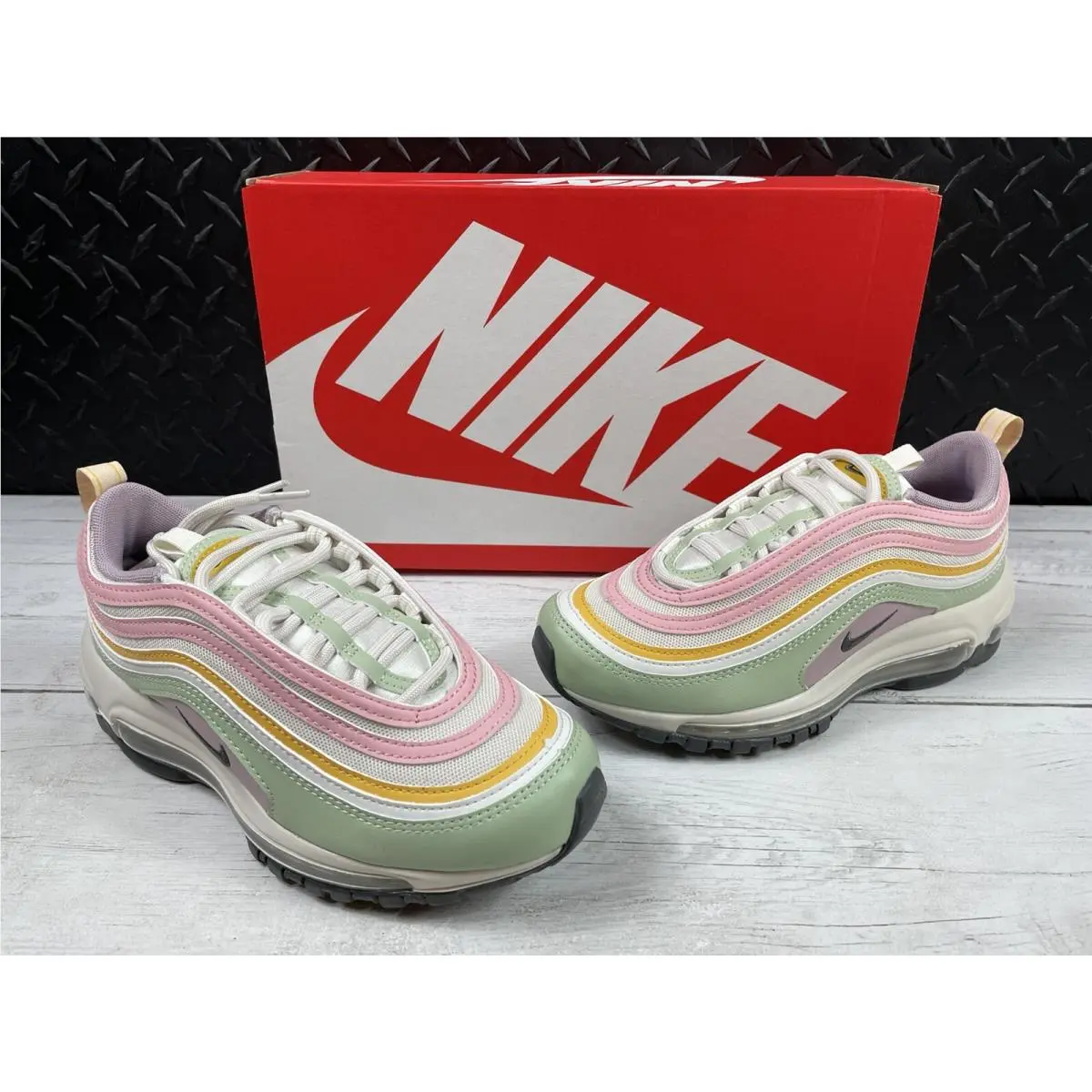 Nike Womens Air Max 97 sz 5.5 “Multi-Pastel”DH1594 001