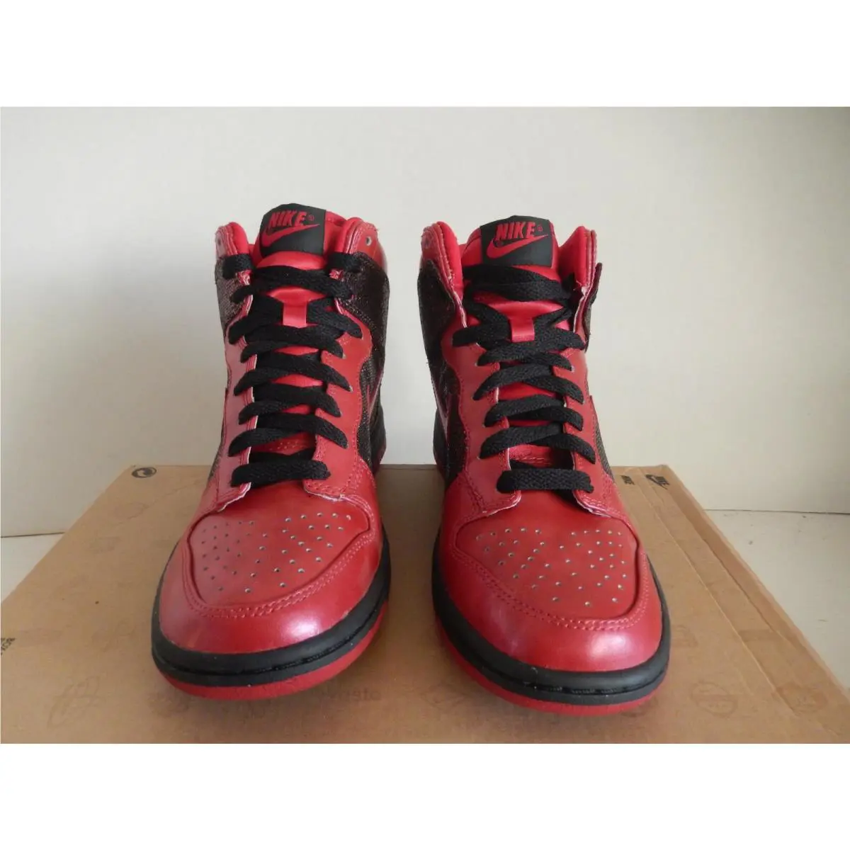 Nike shoes - Nike Dunk High Skinny - Dunk High Skinny - 344142-661 - Red (UPC: 884497708157) 1