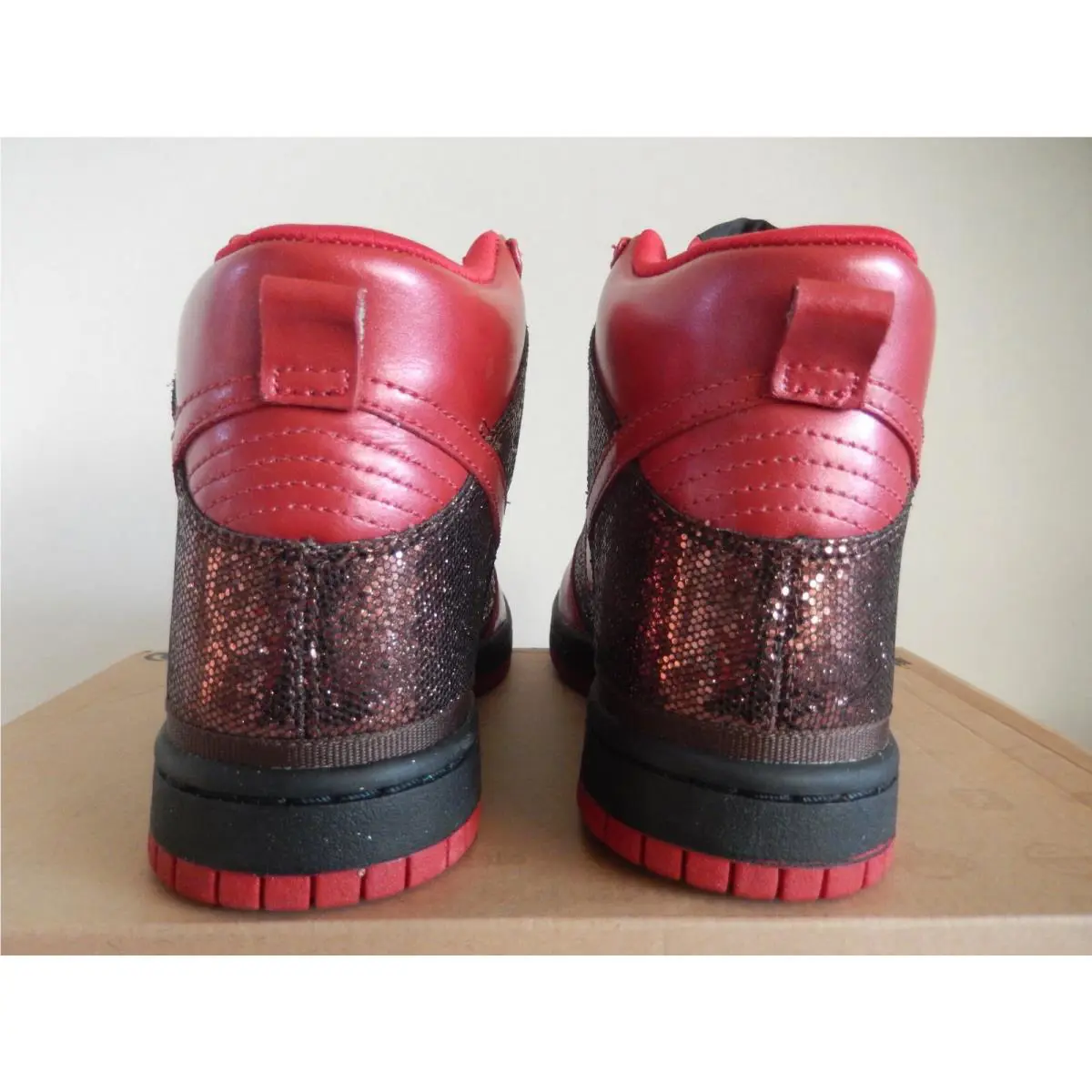 Nike shoes - Nike Dunk High Skinny - Dunk High Skinny - 344142-661 - Red (UPC: 884497708157) 2