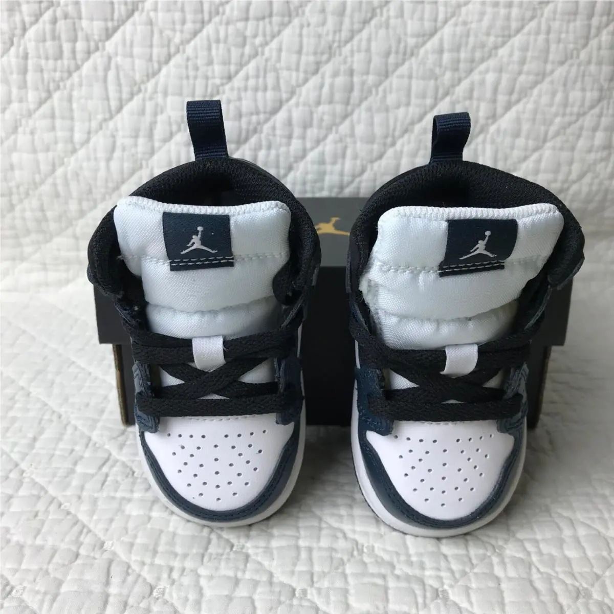 Nike shoes - Air Jordan 1 Mid - Air Mid - Armory Navy/White-Black 7