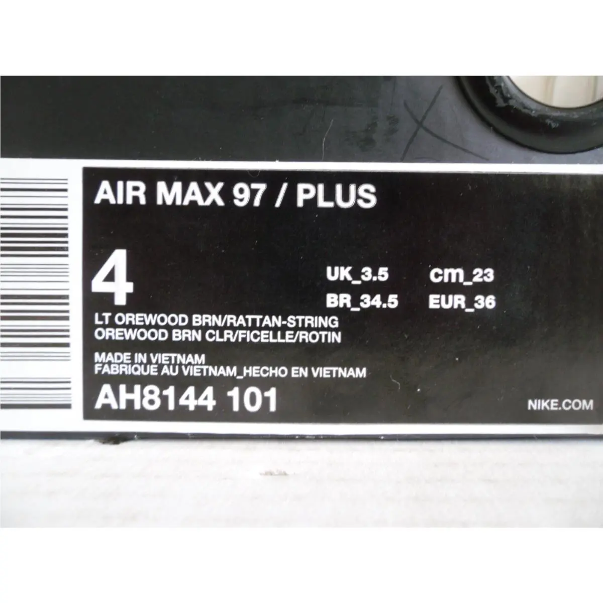Nike shoes - Nike Air Max Plus 97 - AH8144-101 - Brown (UPC: 191885851020) 3