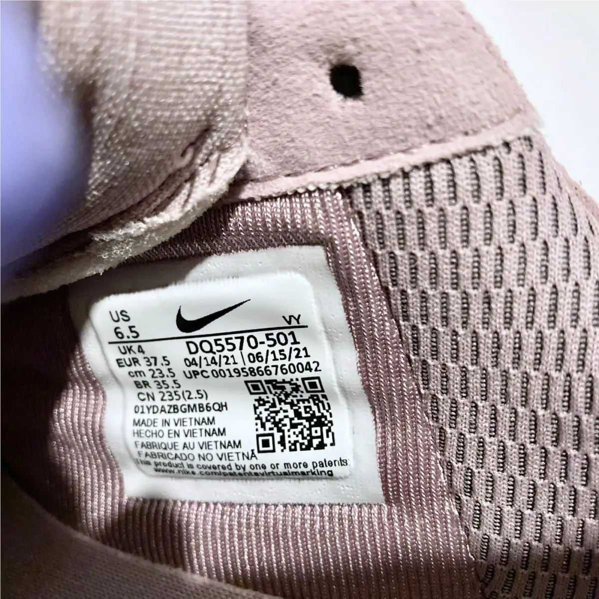 Nike shoes - Nike Air Force 1 Pixel - Purple 10