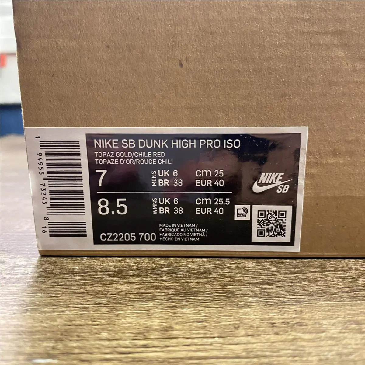 Nike shoes - Nike Sb Dunk High - Dunk High - CZ2205700 - Multicolor 0