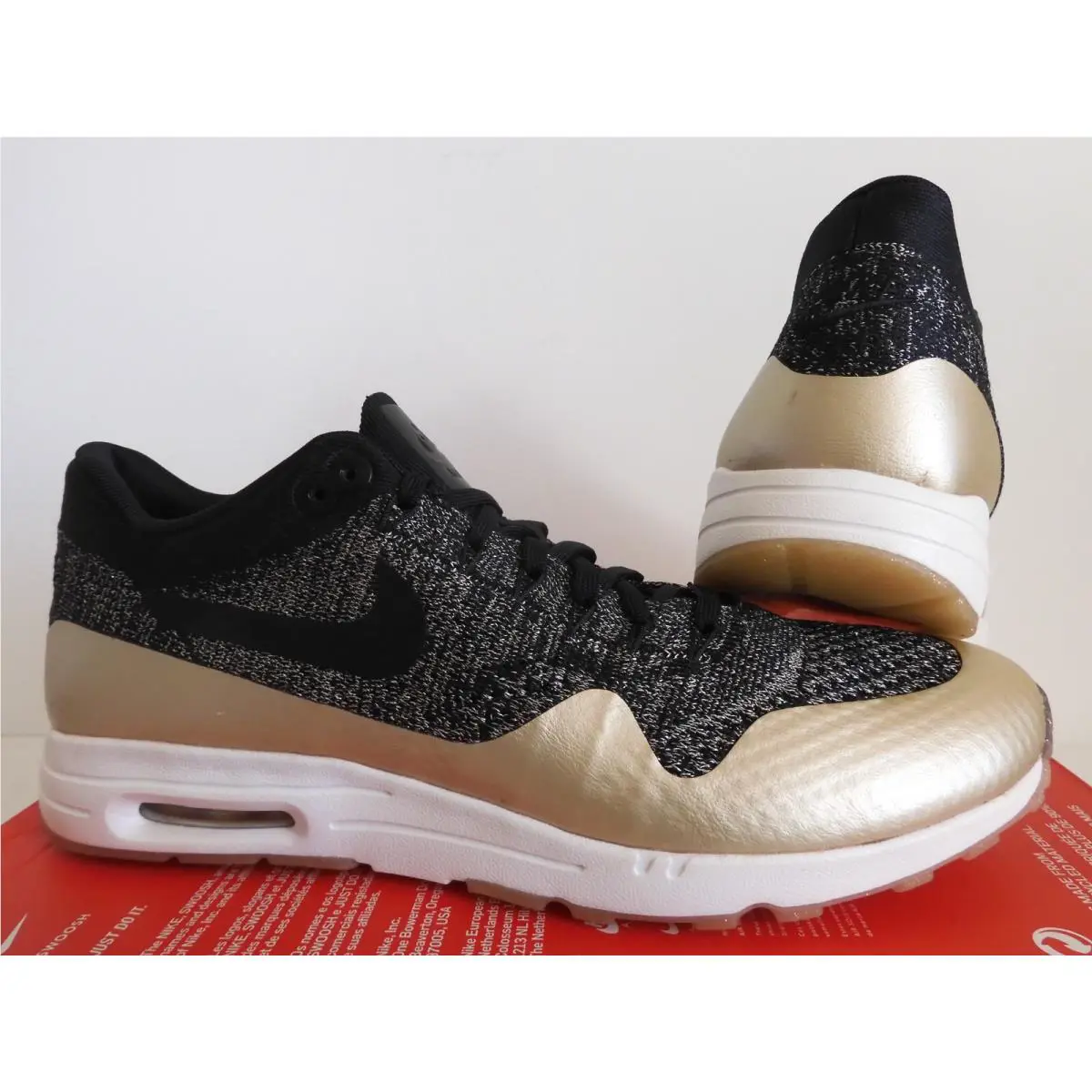 Nike shoes - Nike Air Max 1 Ultra 2.0 - 881195-001 - Black (UPC: 886916391919) 0