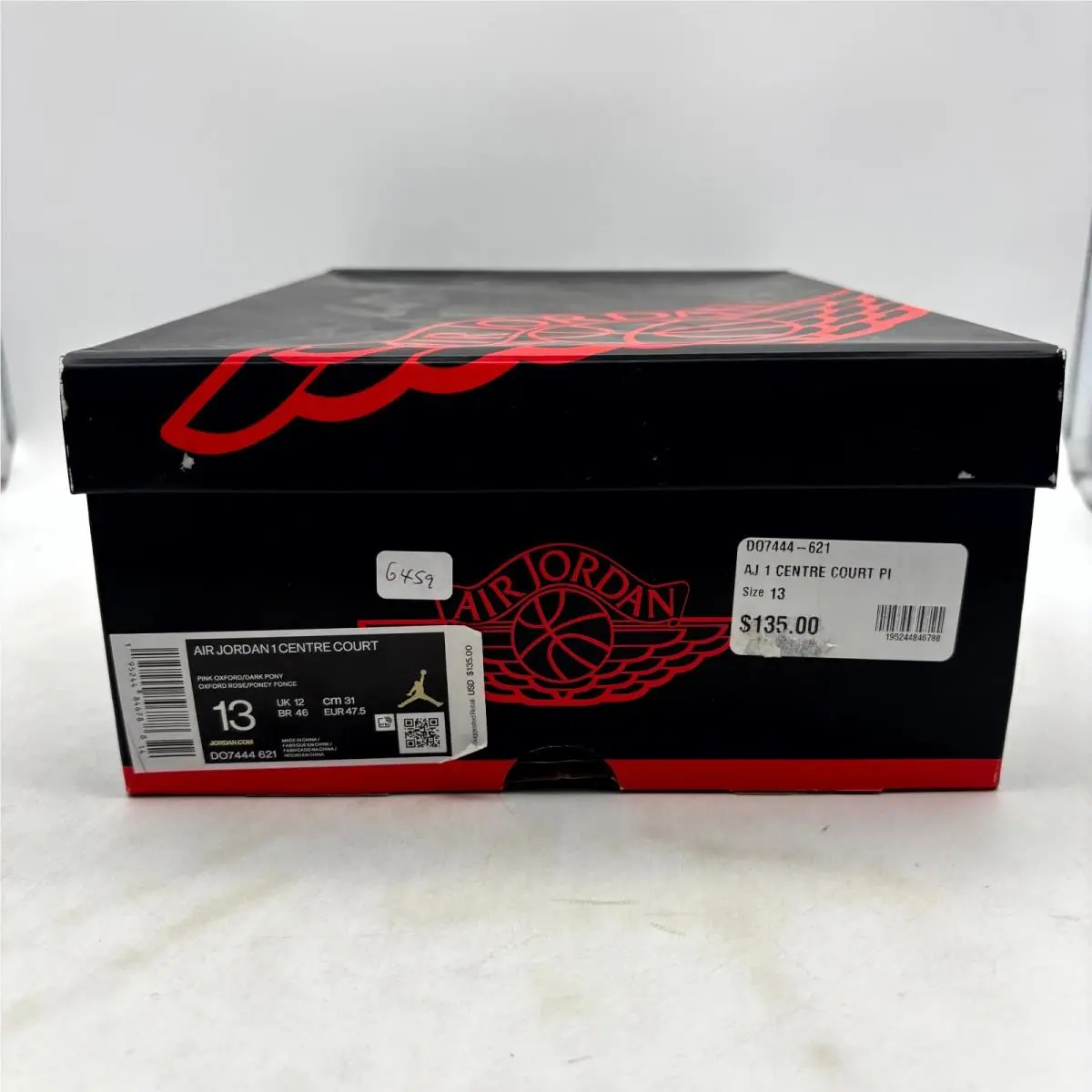 Nike shoes - Nike Air Jordan 1 Centre Court - DO7444-621 - Pink (UPC: 195244846788) 6