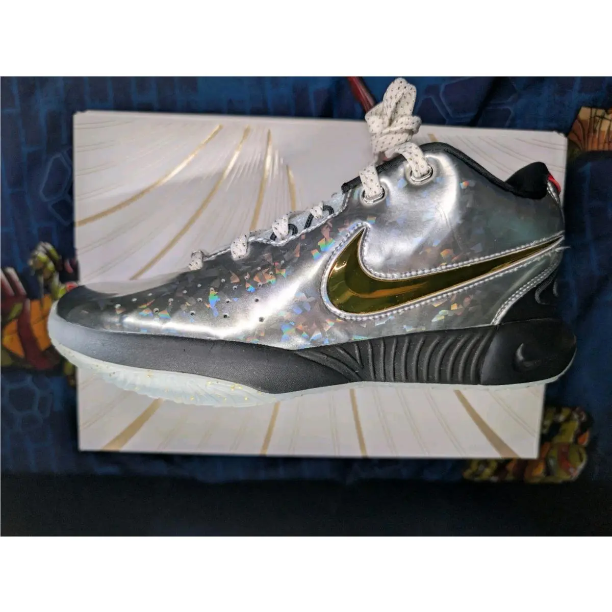 Nike shoes - Nike LeBron 7 - LeBron - Silver 1