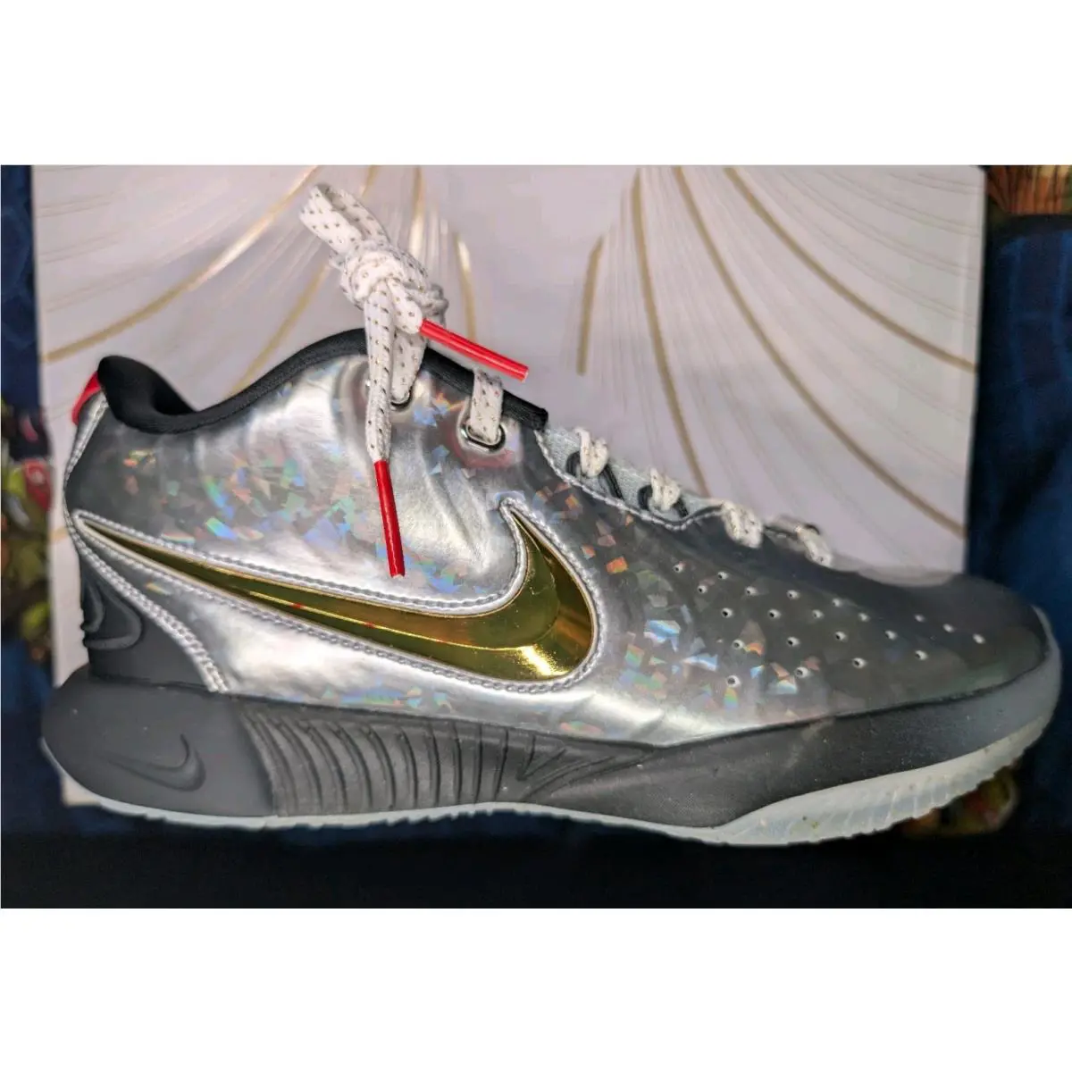 Nike shoes - Nike LeBron 7 - LeBron - Silver 3
