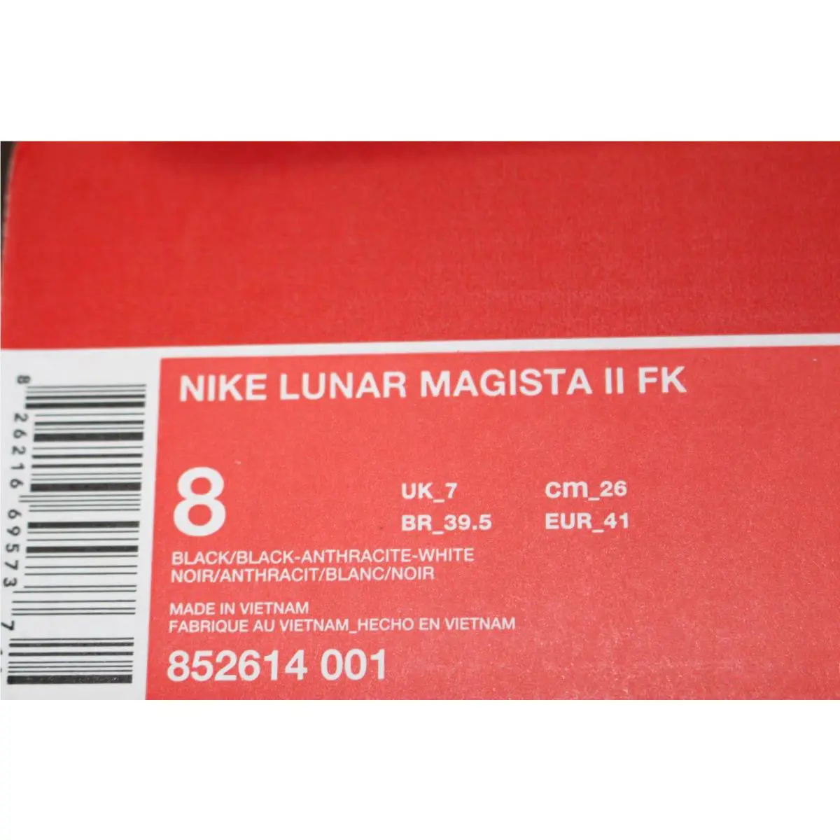 Nike shoes - BLACK, BLACK, ANTHRACITE, WHITE (UPC: 826216695737) 5
