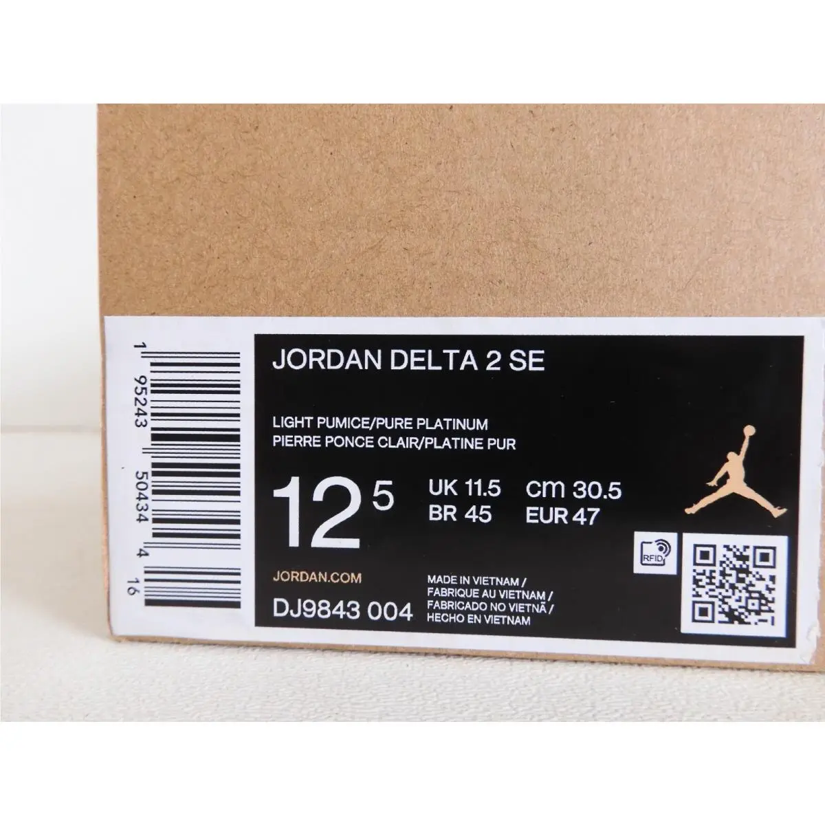 Nike shoes - Jordan Delta 2 - Delta - Gray (UPC: 195243504344) 3