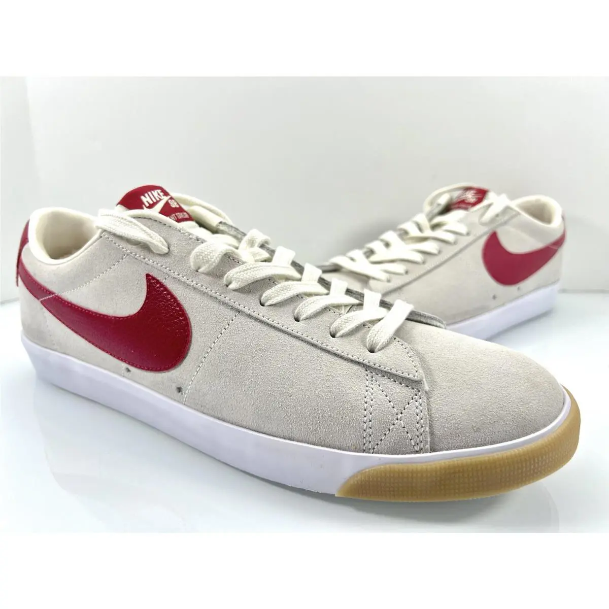 Nike shoes - Nike SB Zoom Blazer Low GT - 704939-105 - Sail/Cardinal Red-White 0