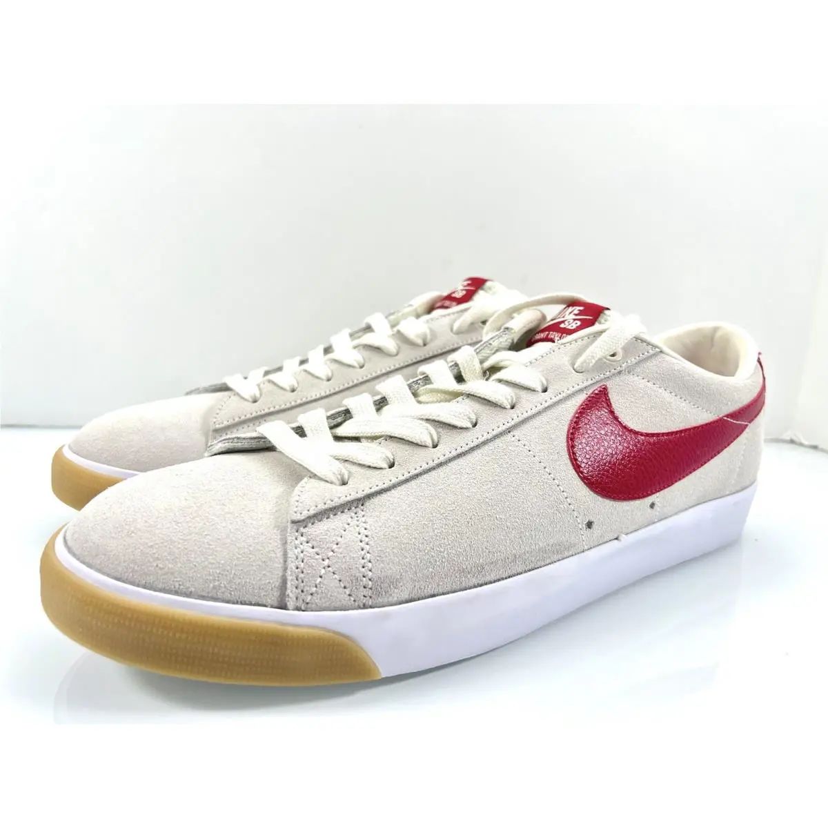 Nike shoes - Nike SB Zoom Blazer Low GT - 704939-105 - Sail/Cardinal Red-White 4