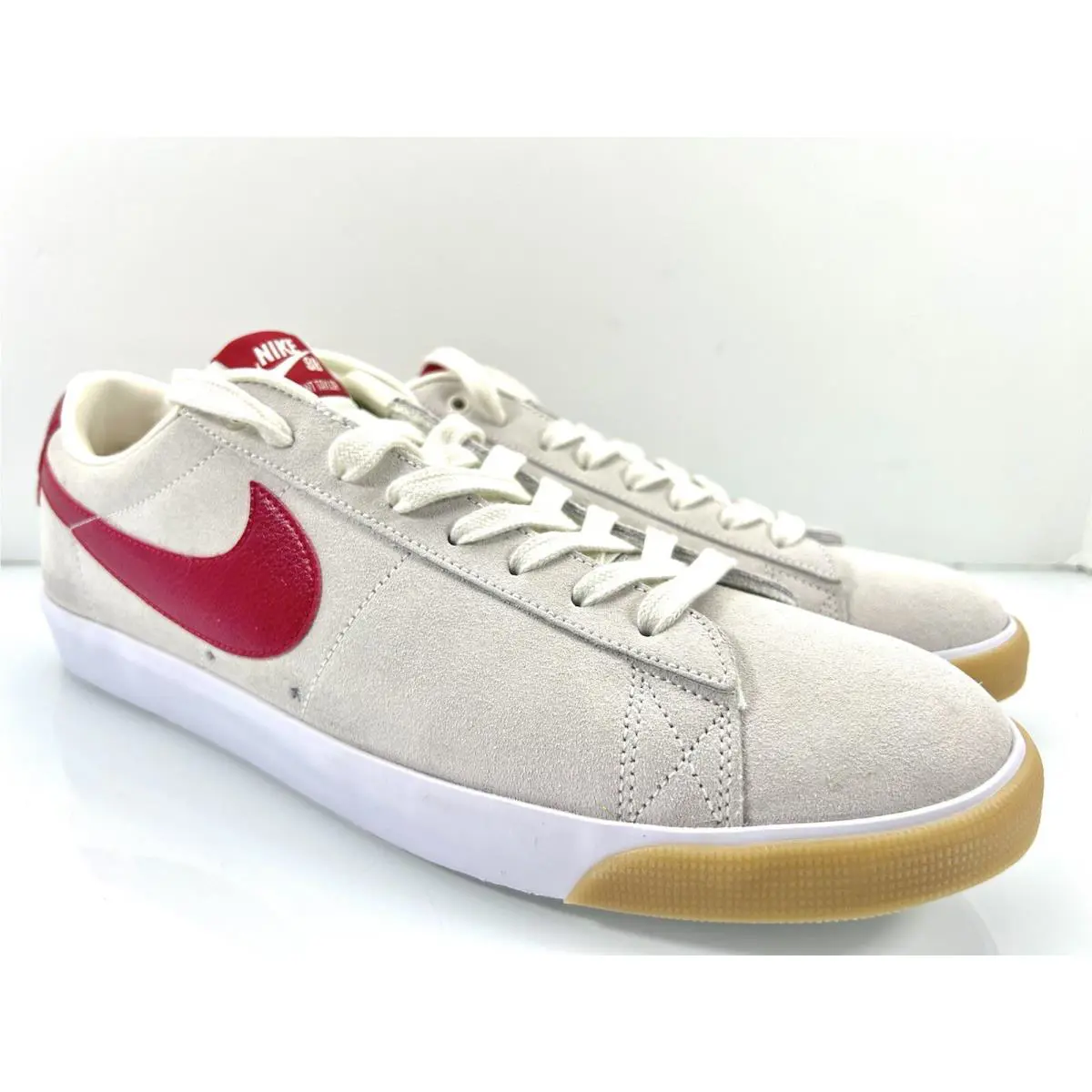 Nike shoes - Nike SB Zoom Blazer Low GT - 704939-105 - Sail/Cardinal Red-White 5