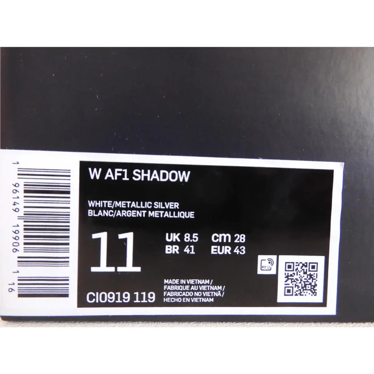 Nike shoes - Nike Air Force 1 Shadow - CI0919-119 - White (UPC: 196149199061) 3