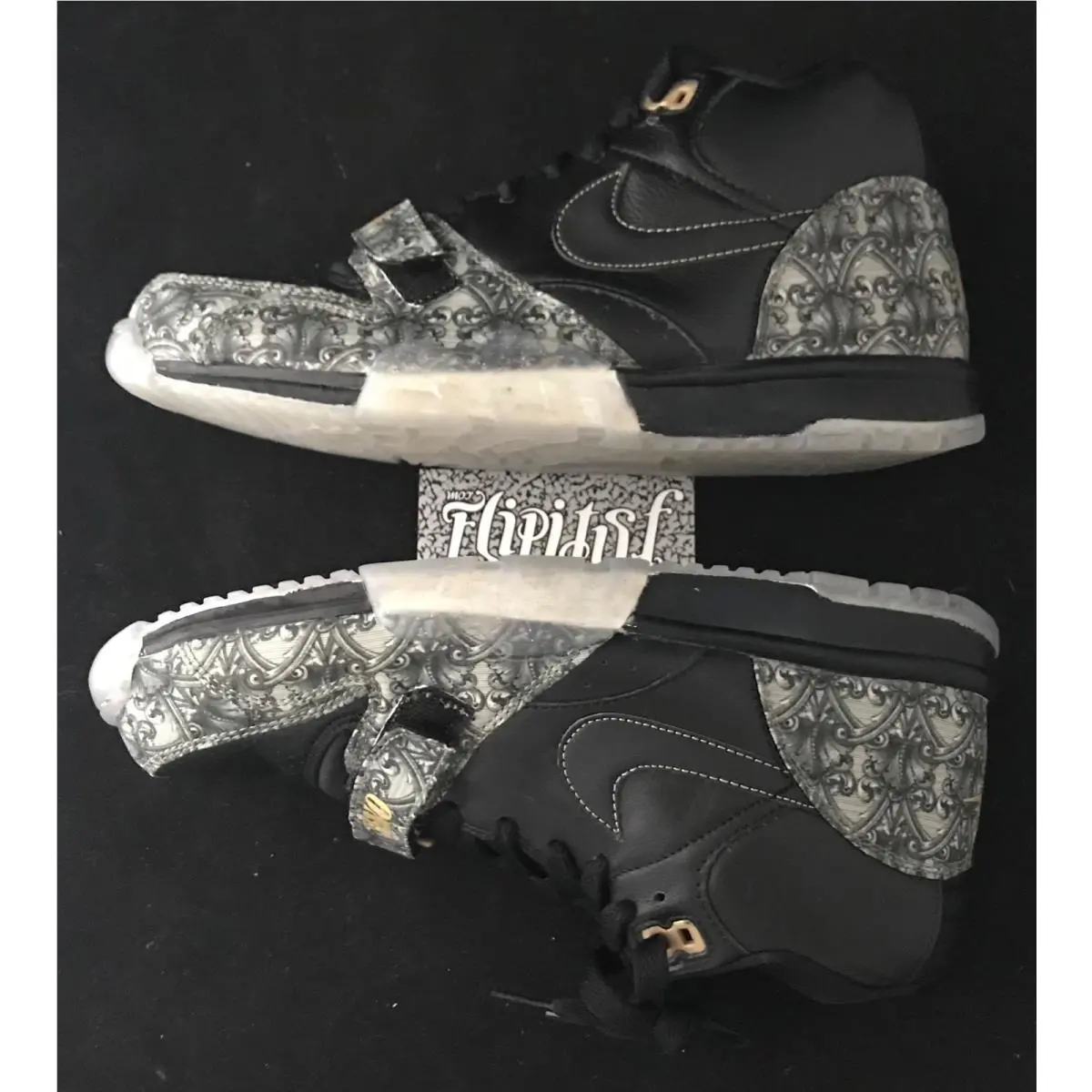 Nike shoes - Nike Air Trainer 1 Mid - Black 2