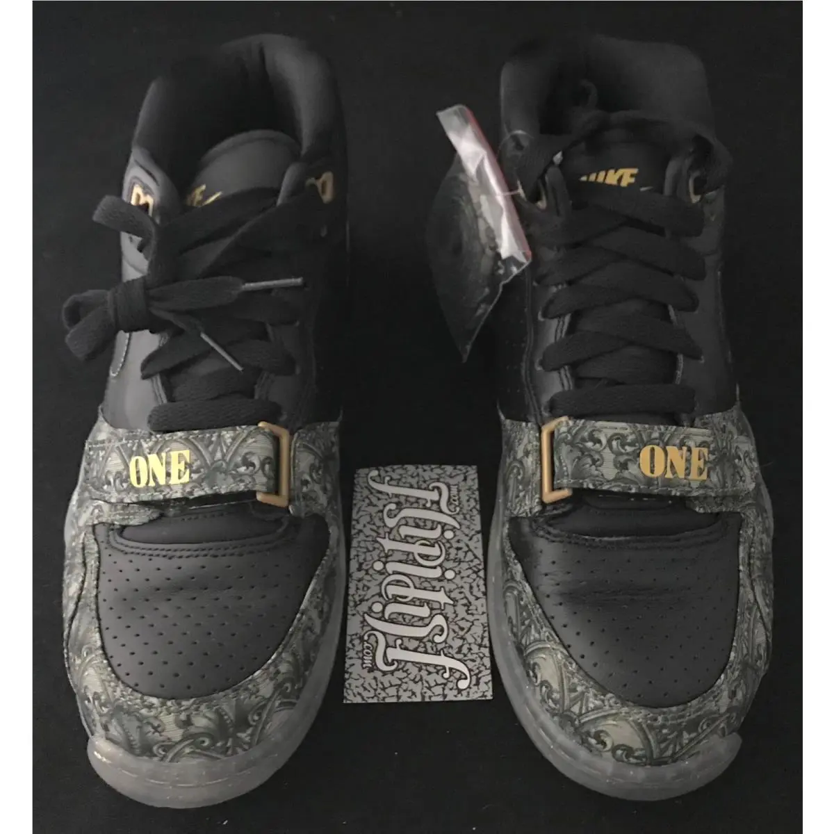 Nike shoes - Nike Air Trainer 1 Mid - Black 3