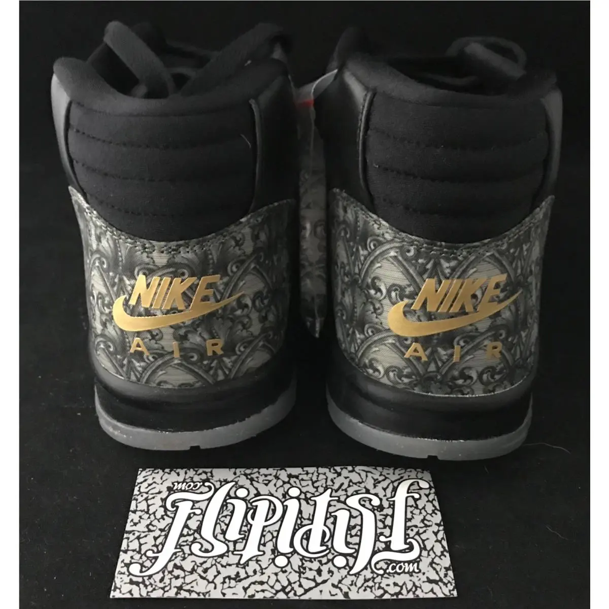 Nike shoes - Nike Air Trainer 1 Mid - Black 4