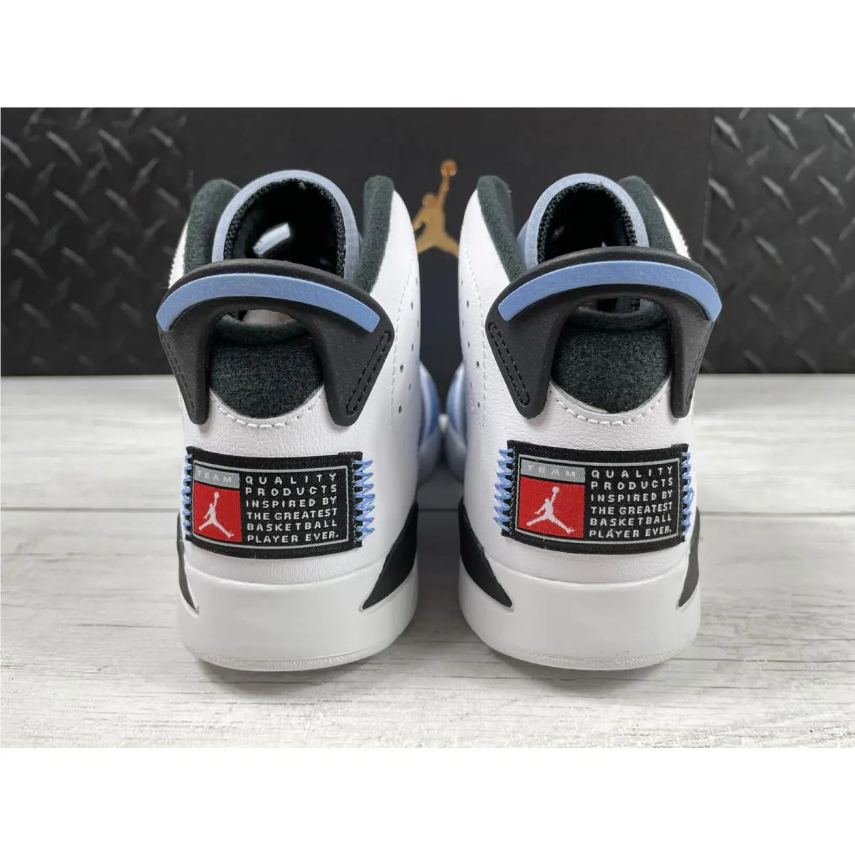 Nike shoes - Air Jordan 6 - Air - DV3605-410 - Multicolor (UPC: 0195870222512) 5