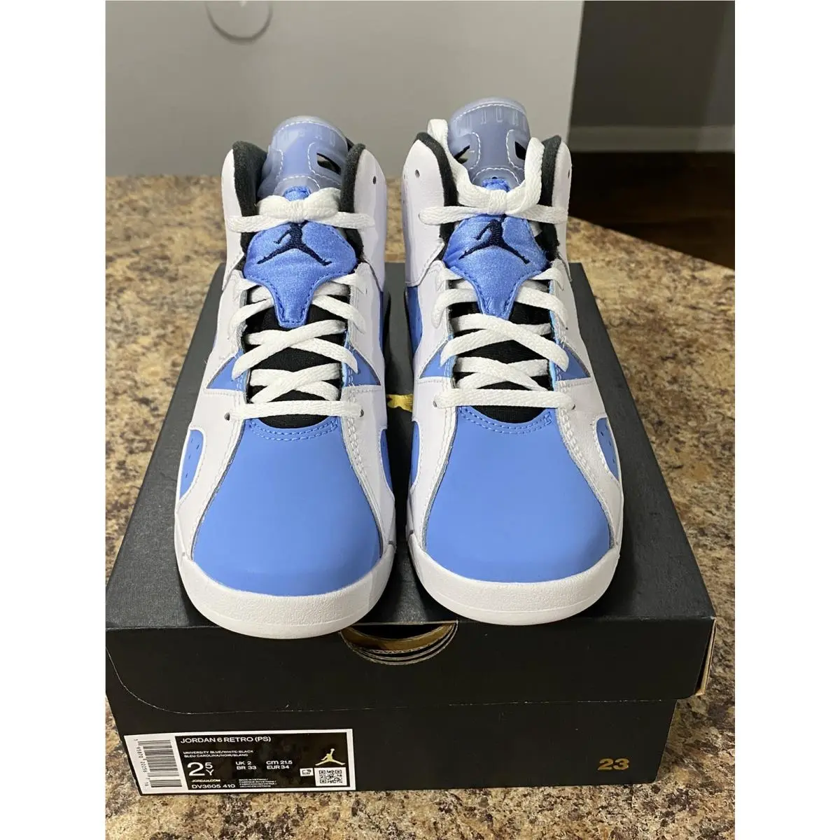 Nike shoes - Jordan 6 UNC - UNC - DV3605-410 - Multicolor (UPC: 0195870222567) 2