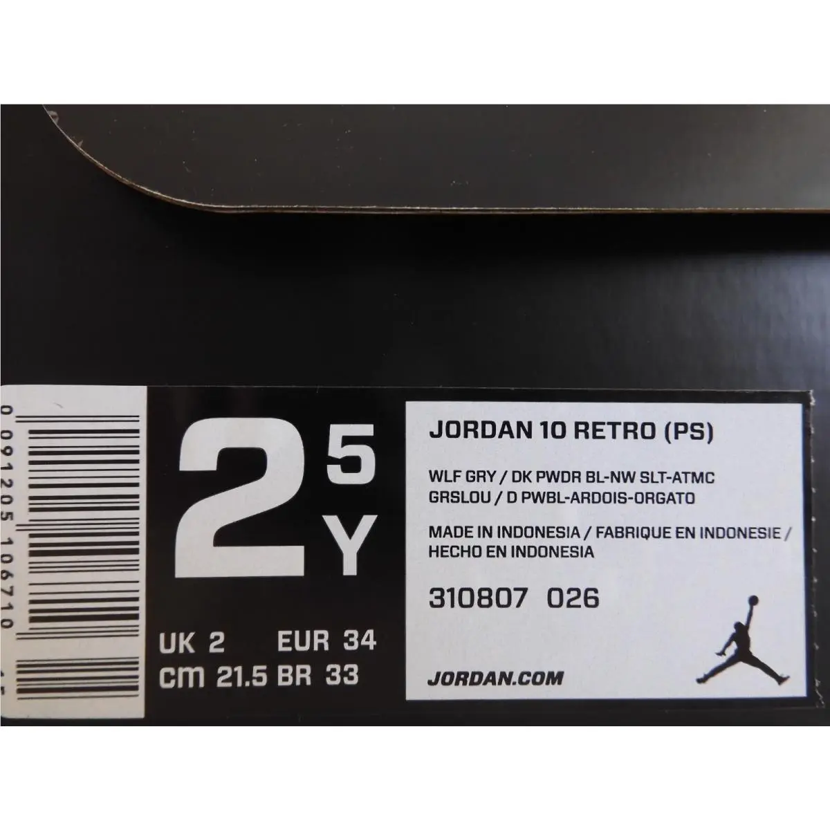 Nike shoes - Jordan 10 Retro - Retro - Gray (UPC: 0091205106710) 3