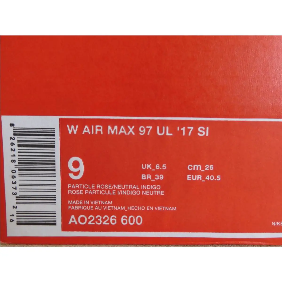 Nike shoes - Nike Air Max 97 - Air Max - AO2326-600 - Pink (UPC: 826218063732) 6