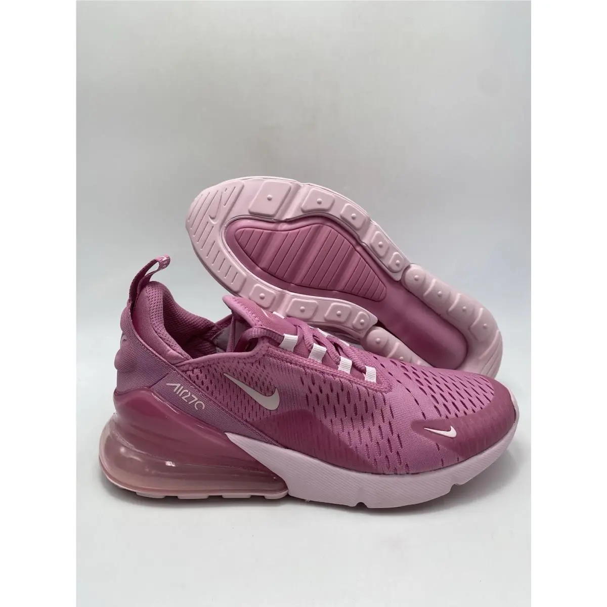Nike Air Max 270 BG Magic Flamingo Pink Foam HQ1553 646 Size 6.5Y