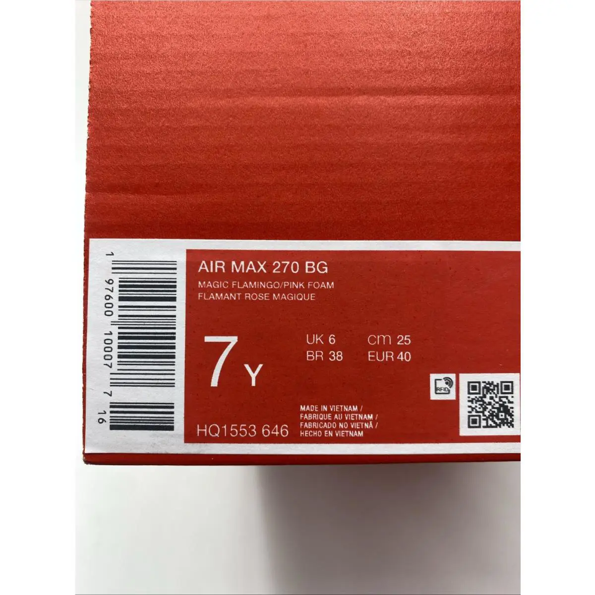 Nike shoes - Nike Air Max 270 - Air Max - HQ1553 646 - Magic Flamingo/Pink Foam (UPC: 197600100077) 6