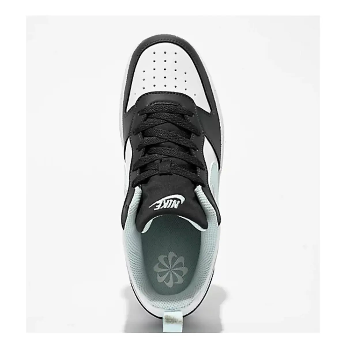 Nike shoes - Nike Court Borough - Court Borough - Black / White / Light Blue 1