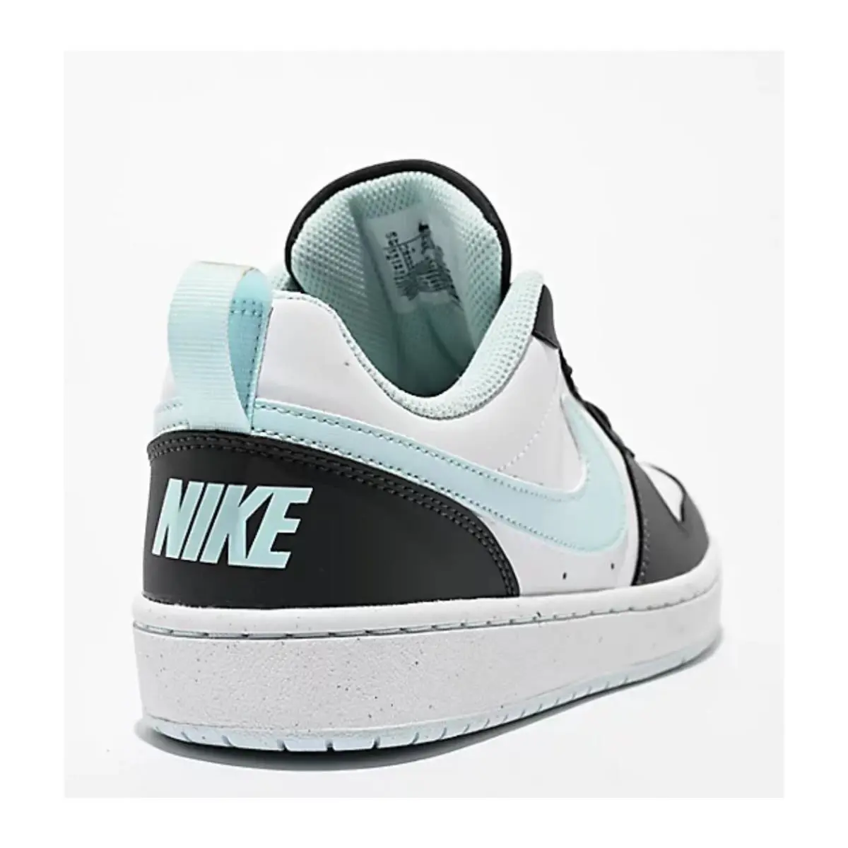 Nike shoes - Nike Court Borough - Court Borough - Black / White / Light Blue 3