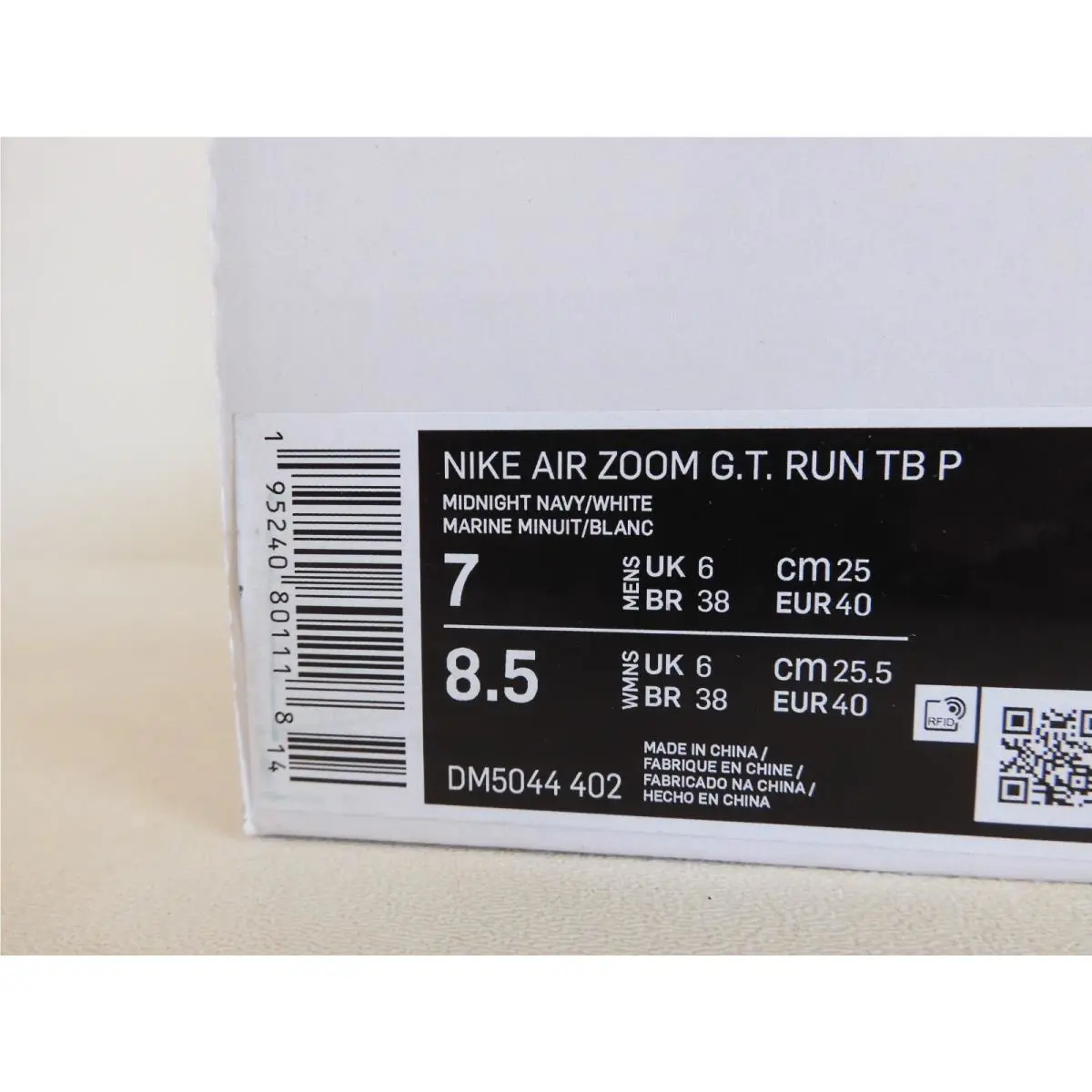 Nike shoes - Nike Air Zoom GT - Air Zoom - Blue (UPC: 195240801118) 3