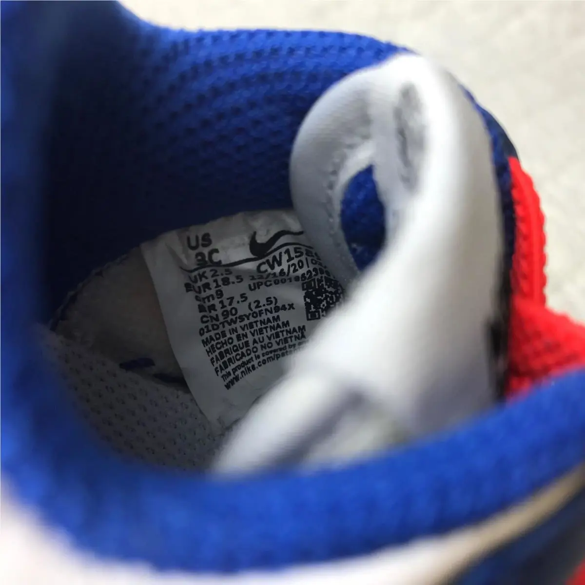 Nike shoes - CW1589-104 - CW1589-104 - White/Bright Crimson 8