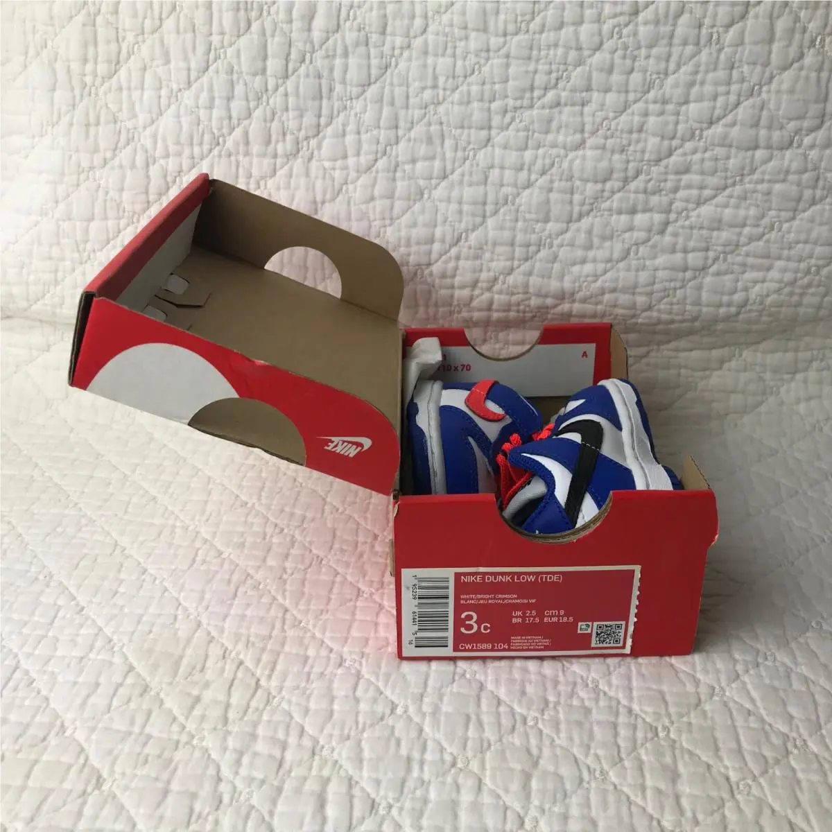 Nike shoes - CW1589-104 - CW1589-104 - White/Bright Crimson 7