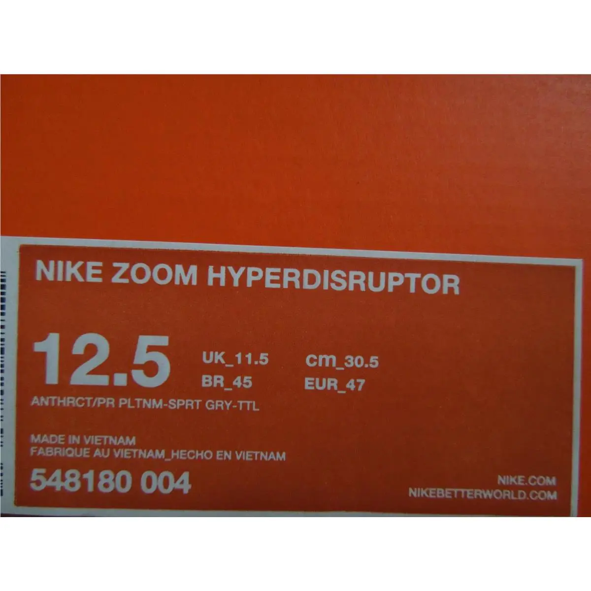 Nike shoes - Nike Hyperdunk - Hyperdunk - 548180-004 - Gray 3