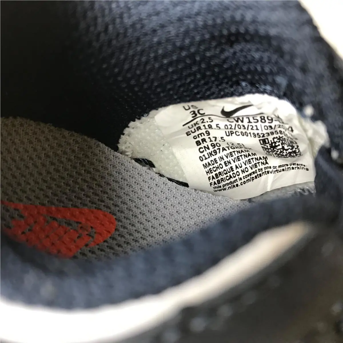 Nike shoes - Nike Dunk - Dunk - CW1589-004 - Wolf Grey/Dark Obsidian 9