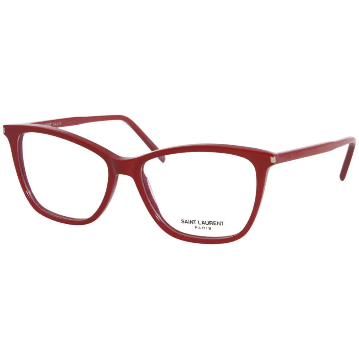 Saint Laurent Classic SL259 003 Eyeglasses Women`s Red Full Rim Optical Frame - Frame: Red
