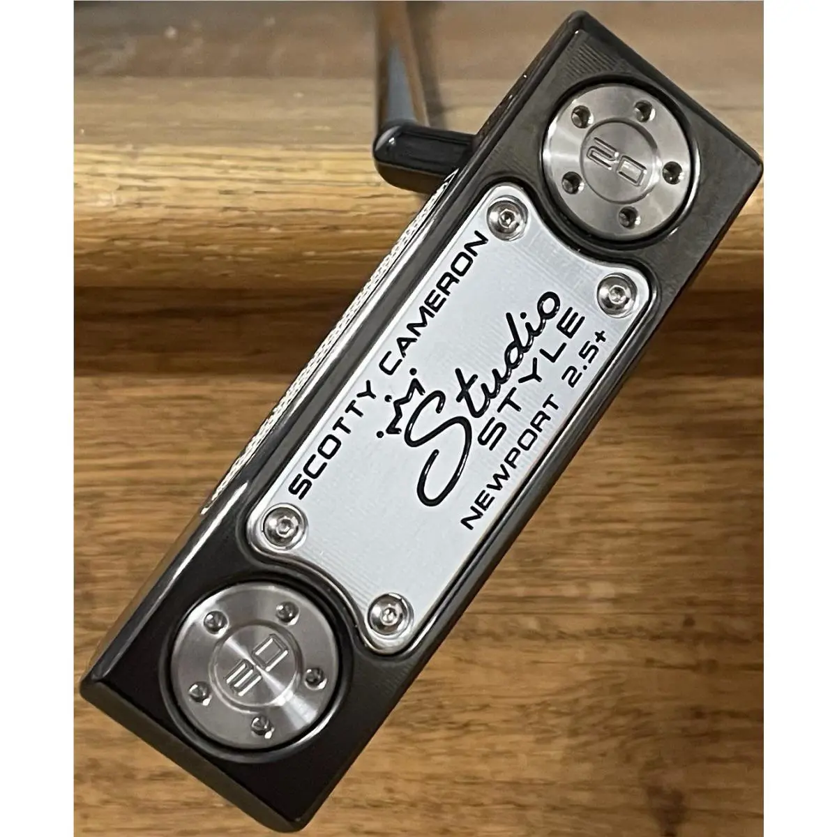 Scotty Cameron  - Studio Style Newport 2.5 Plus - 2025 - SCS - Xtreme Dark - DLC - Black, Lie Angle: Black 2