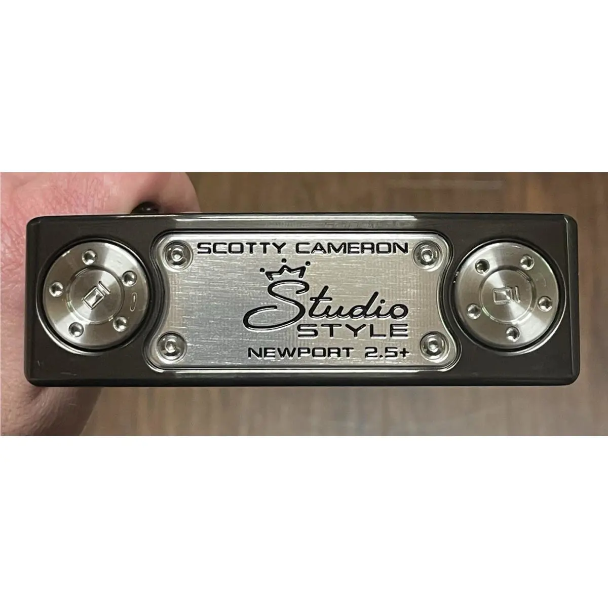 Scotty Cameron  - Studio Style Newport 2.5 Plus - Stability Shaft - Xtreme Dark DLC - Black, Lie Angle: Black 6