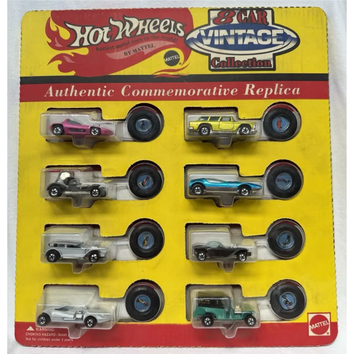 Hot Wheel 8 Car Vintage Collection Commemorative 1993