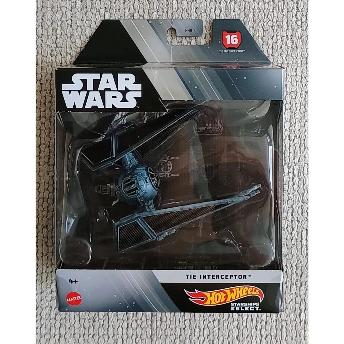 Hot Wheels Collectible Vehicle Star Wars Tie Interceptor Diecast HMH95